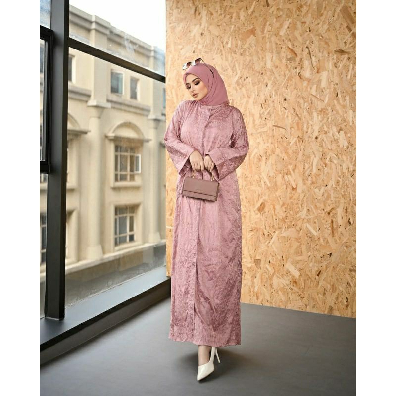 Fataya Collection ZEMILA Abaya Series Light Purple