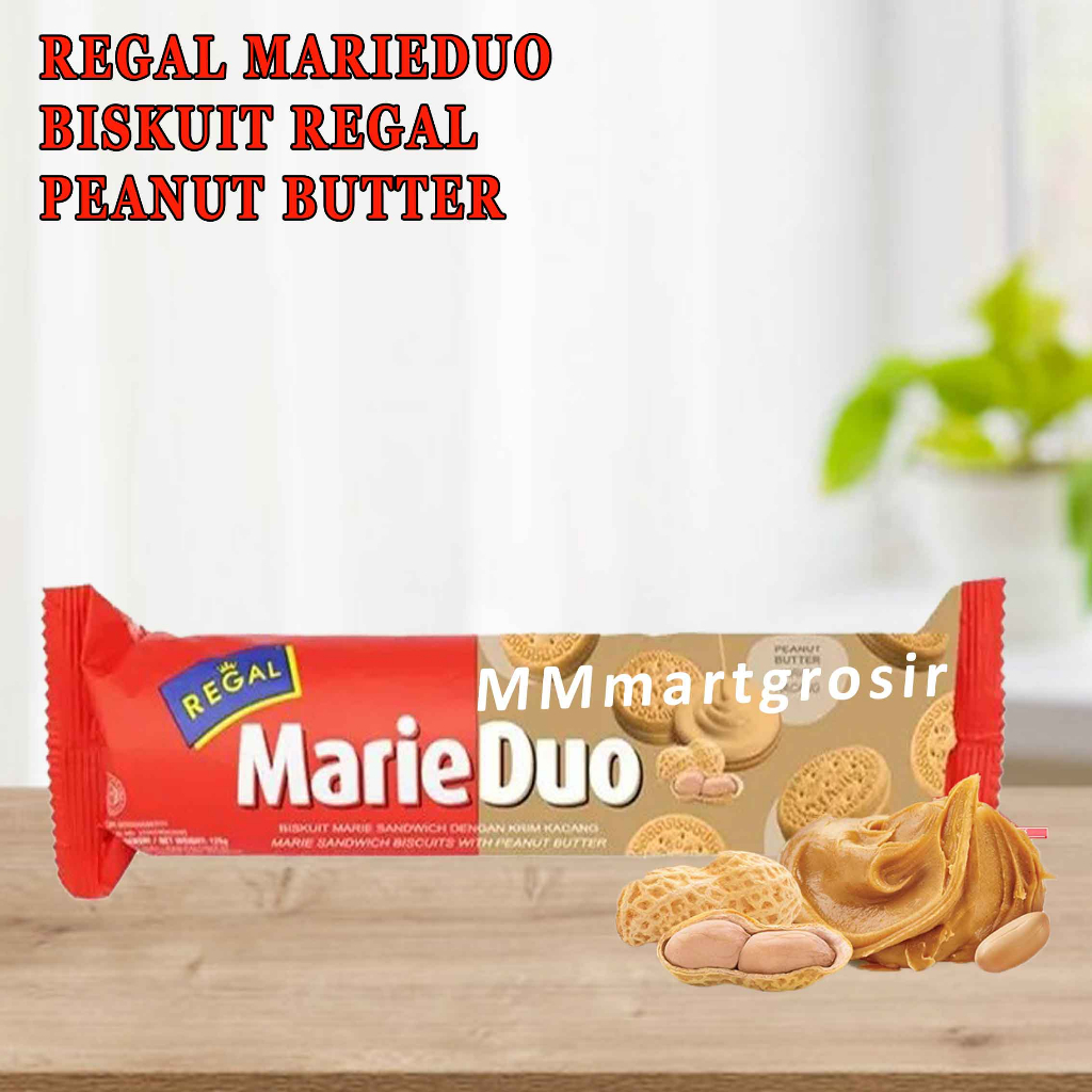 REGAL MARIE DUO PEANUT BUTTER 100g