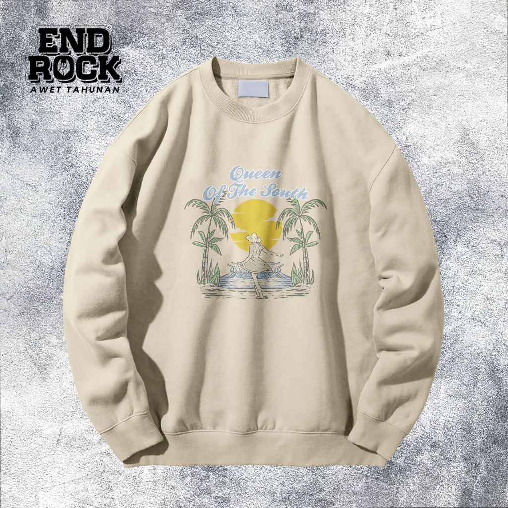 Crewneck Exclusive Original Endrock Tema Queen Of The Shout DTFS154