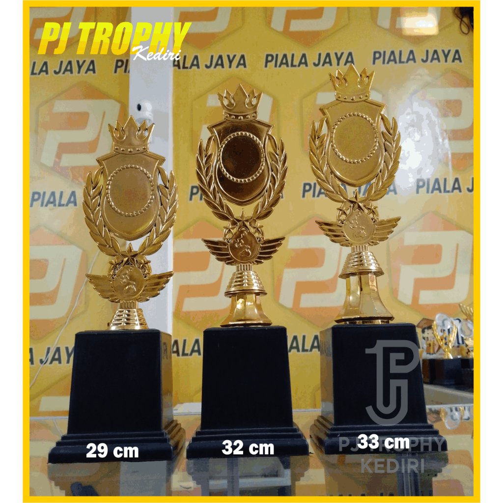 PIALA LOMBA 1 SET PIALA LENCANA PIALA KECIL MURAH