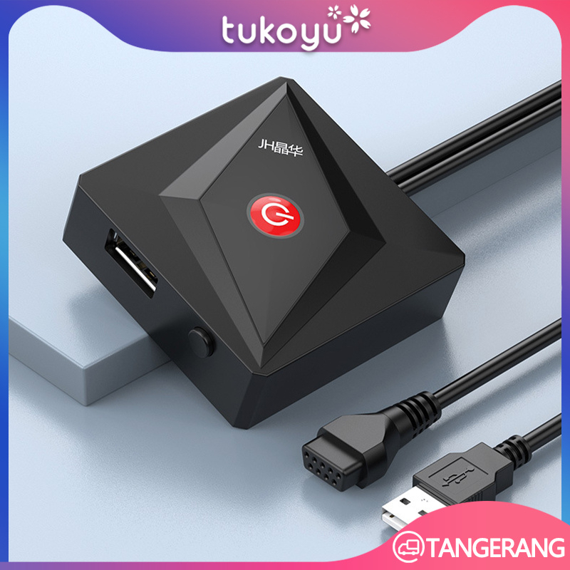 Tombol Tekan On-Off Power Supply Untuk Case Komputer PC/Power Switch Komputer Desktop