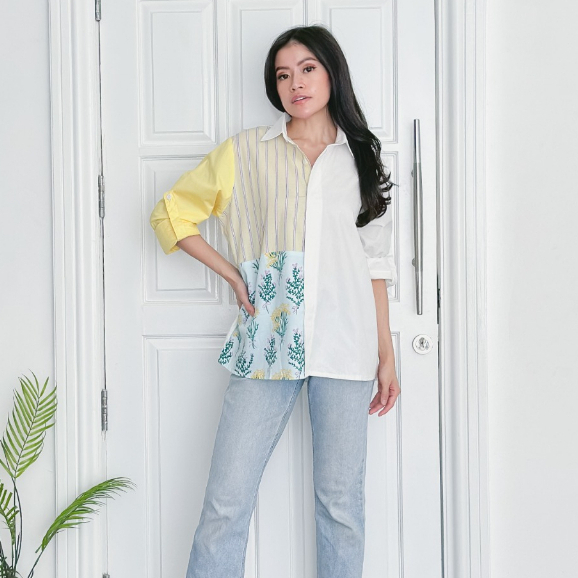 CallieTamami - A 6537 Deanna Yellow Tops