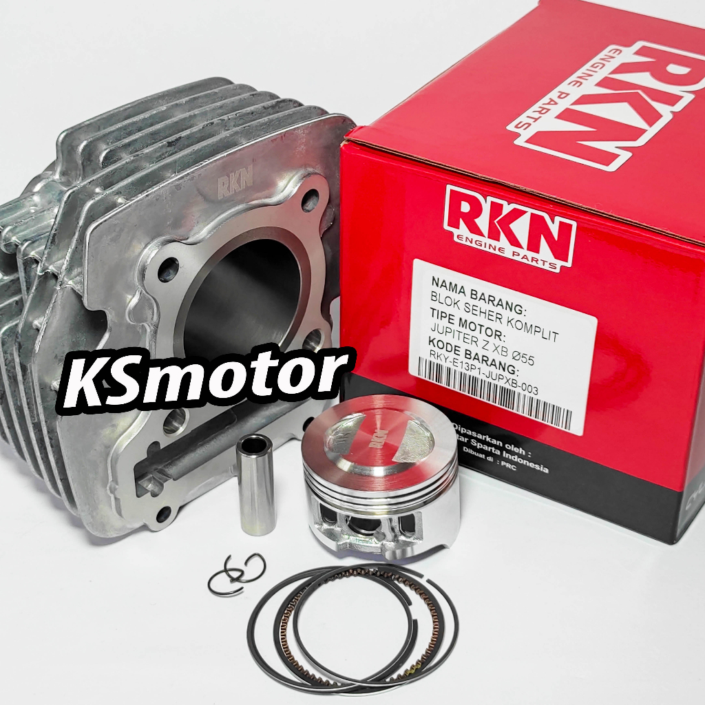 BLOK SEHER SET BOREUP 130cc JUPITER Z 55mm RKN