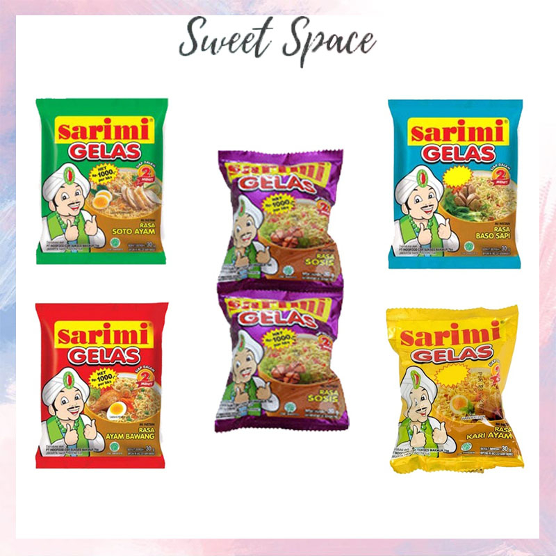 

SARIMI GELAS 1 RENCENG ISI 10 PCS MIE INSTAN MI GELAS [SWEETSPACE]