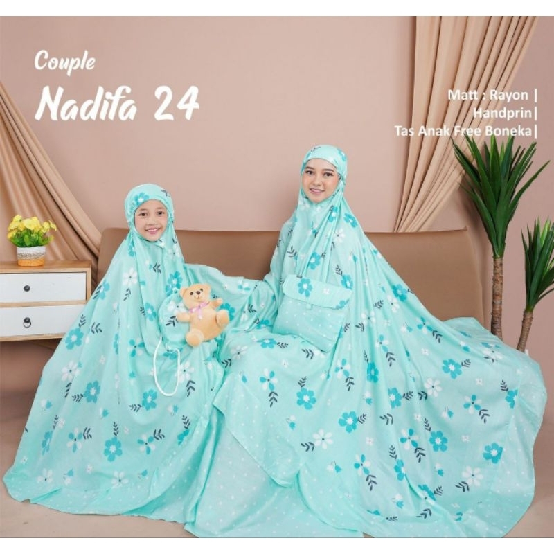 mukena aluna 3 in 1 couple