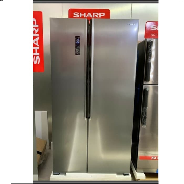 Kulkas Sharp SJIS50M SL SJ IS 50M SL 50 M 472 Liter  Side By Side Inverter Bandung Only