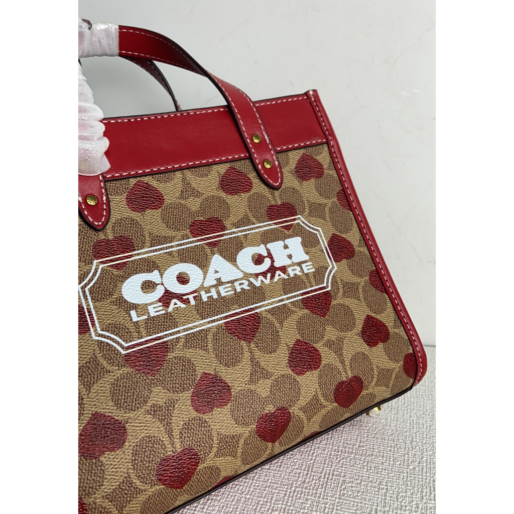 Coach Original CF127 Exclusive Love Field TOTE 22 Tote Bag Shoulder Bag Handbag Crossbody Bag  127  ttb
