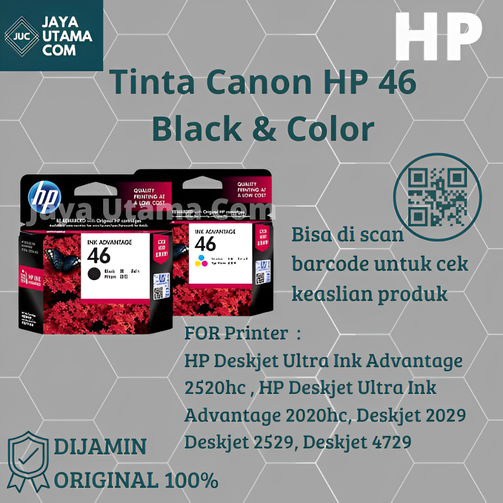 Tinta HP 46 Black &amp; Color Original