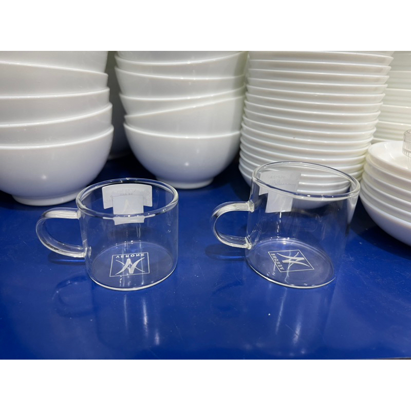 glass tea cup coffee cup gelas cangkir kaca beling mini kecil