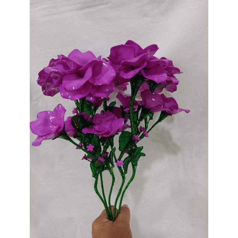 (COD) Bunga mawar besar akrilik harga per tangkai