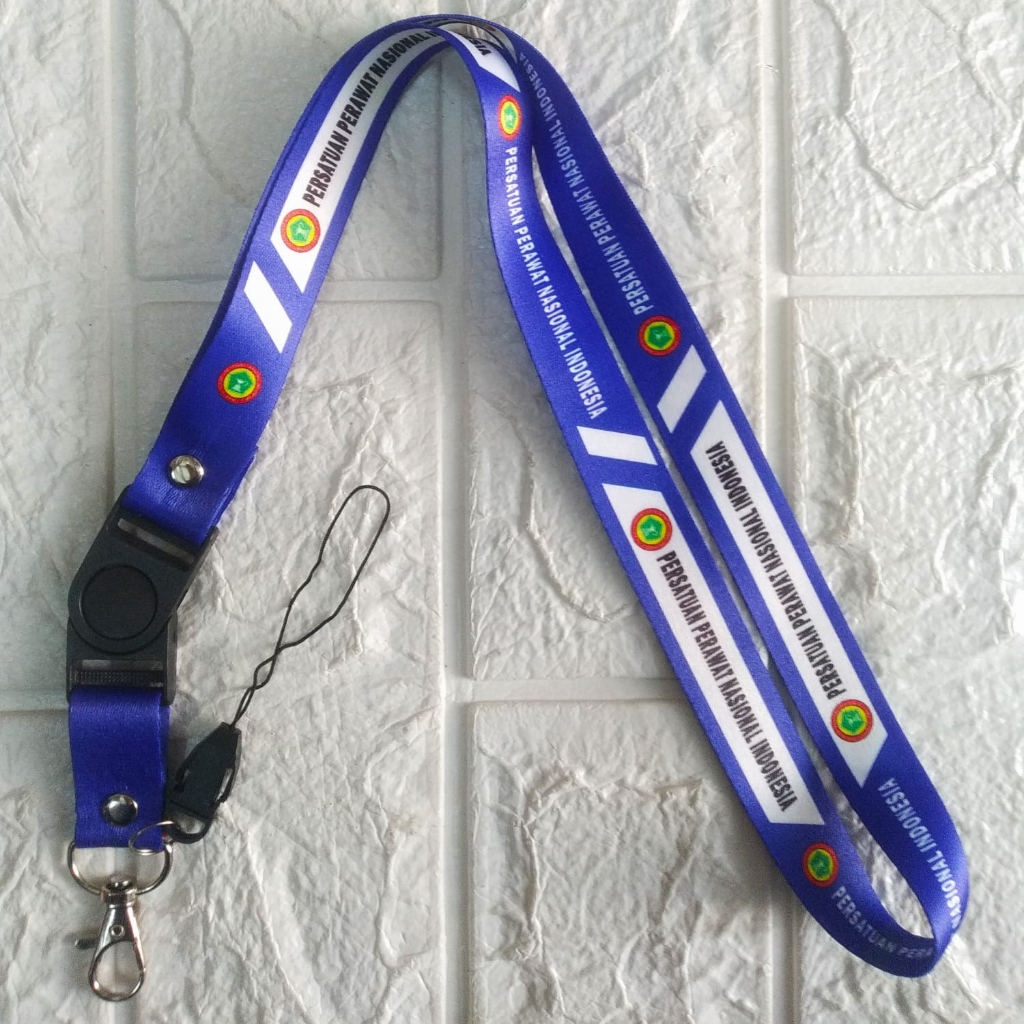 

Ppni (Persatuan Perawat Nasional Indonesia) Lanyard Tali Gantungan Id Card Free Strap Gantungan