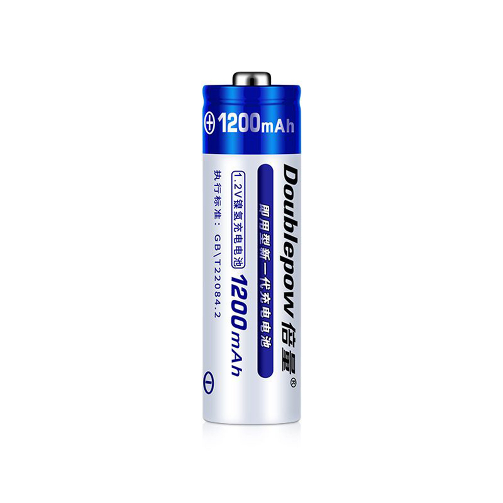 Doublepow Baterai Alkaline Aa Rechargeable 1200mah 2 Pcs - Baterai Charge Cas Doublepow Baterai Aa - Baterai Aa Isi Ulang Cas