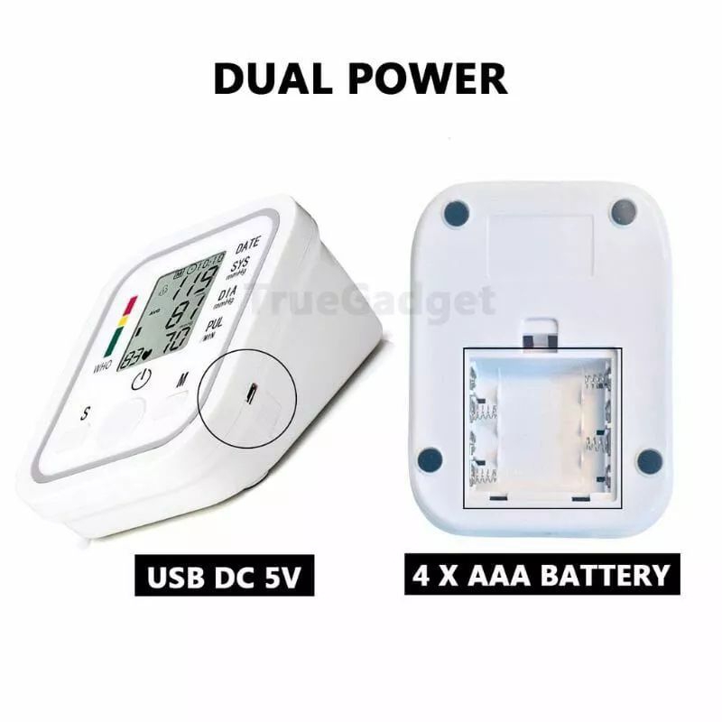 Tensimeter Lengan Atas Dengan Suara Alat Cek Tekanan Darah Otomatis BPA 01v - B460060