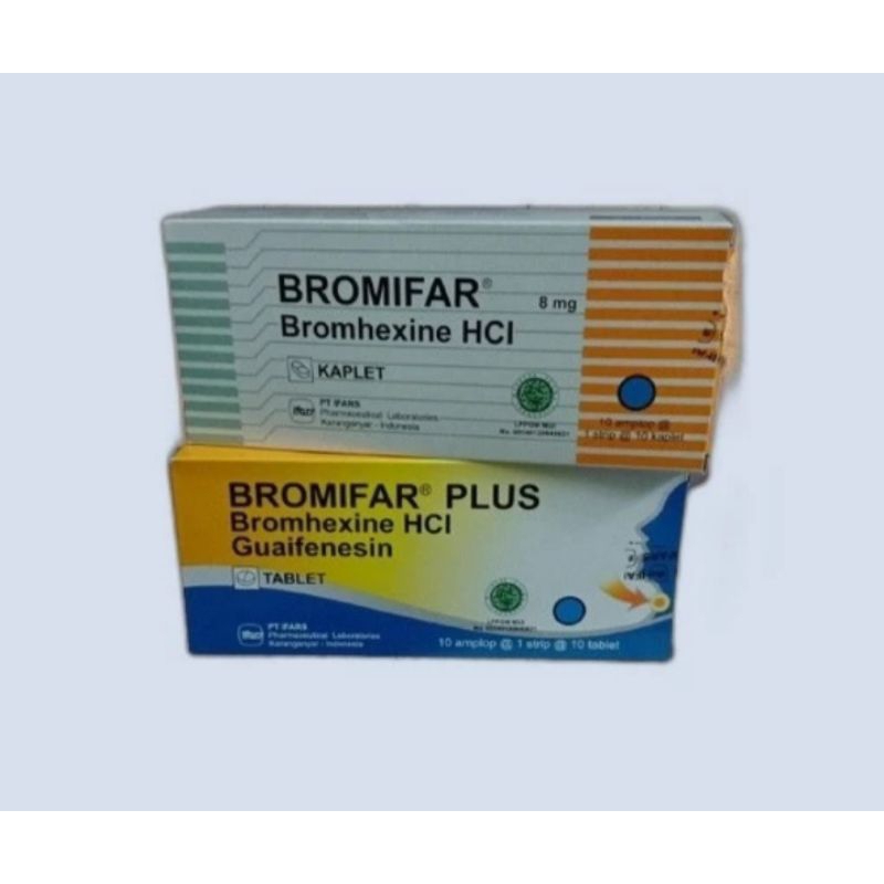 BROMIFAR TABLET PER STRIP @10 TABLET - ED 12/2024