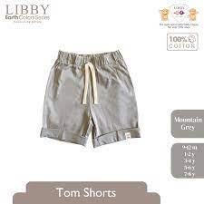 LIBBY EARTH COLOURS SERIES TOM SHORT CELANA 1PCS/PACK