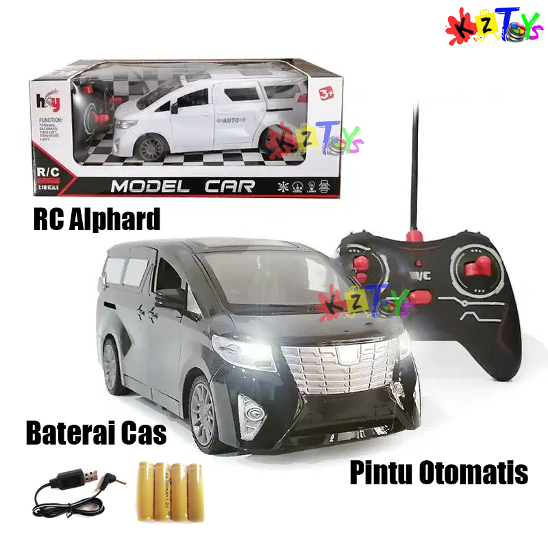 TERBARU R/C ALPARD RADAR 1046 HITAM PUTIH