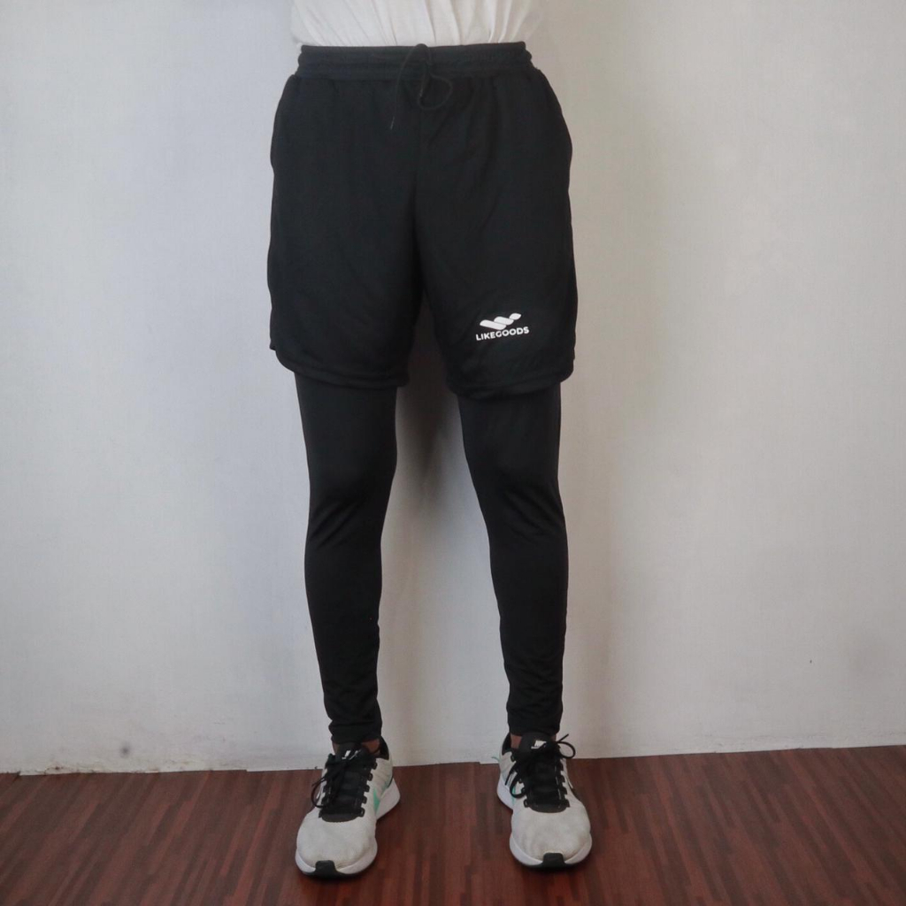 Celana Pendek olahraga dan Legging panjang Likegoods sport pria dan wanita original