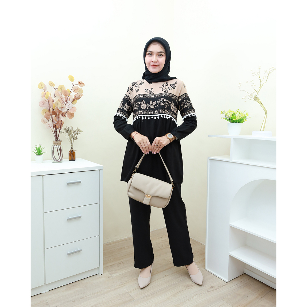 One Set ASIRA - Setelan terbaru by Hijab Mamah icis