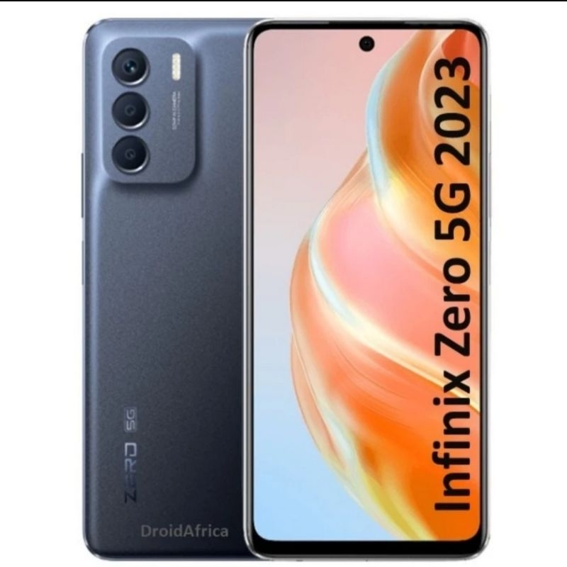 Handphone Infinix Zero 5G 2023 RAM 8/256GB Garansi Resmi Warna Black
