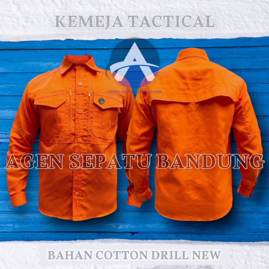 KEMEJA TACTICAL LENGAN PANJANG PRIA M-TAC / KEMEJA TACTICAL OUTDOOR / KEMEJA LAPANGAN