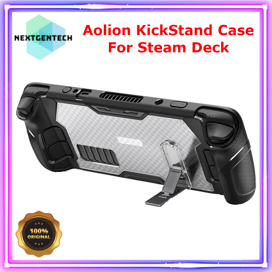 Aolion Steam Deck Adjustable Kickstand Protective Case Shockproof