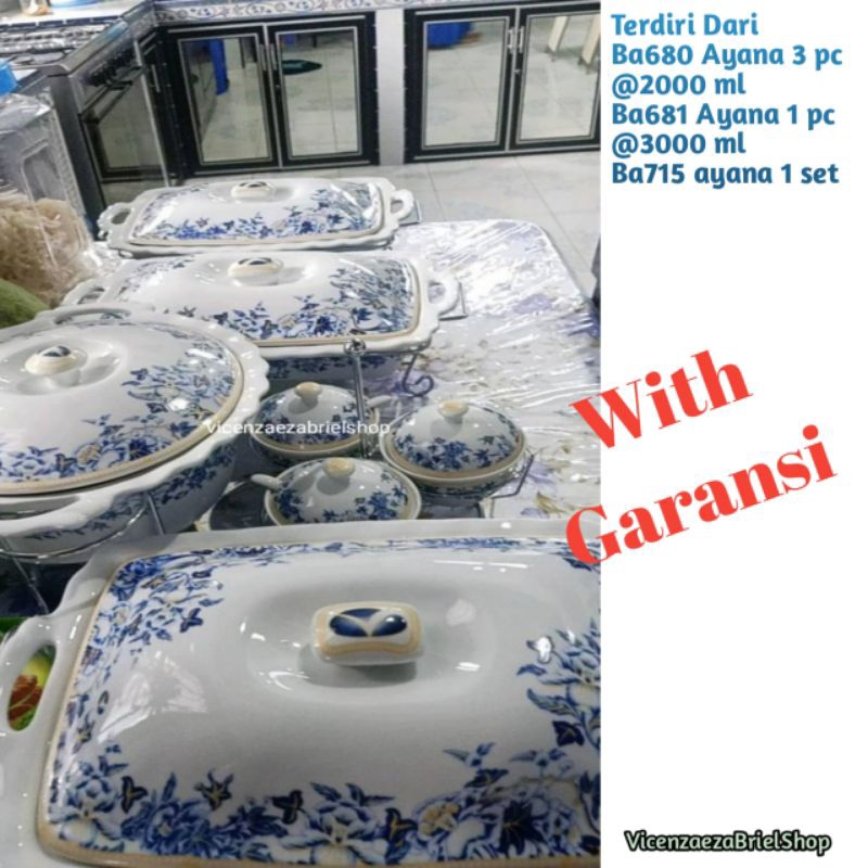 Vicenza  Set 4 Prasmanan dan Tempat Sambal Ayana
