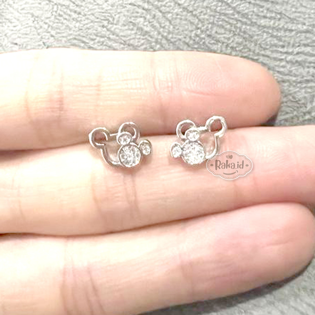 Anting Korean Style Anting Anti Karat Anting Tusuk Motif 2 Mickey 1279