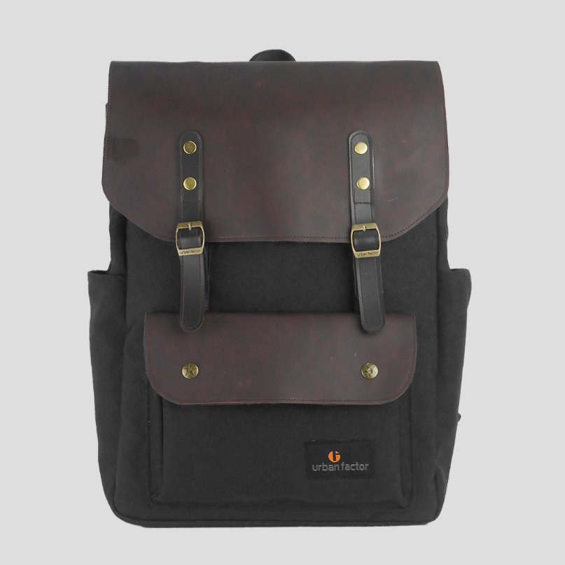 HIGHEND BLACK |MANNEEDME x URBAN| Tas Ransel Pria Wanita Backpack / Tas Punggung ORI - FREE RAINCOVER