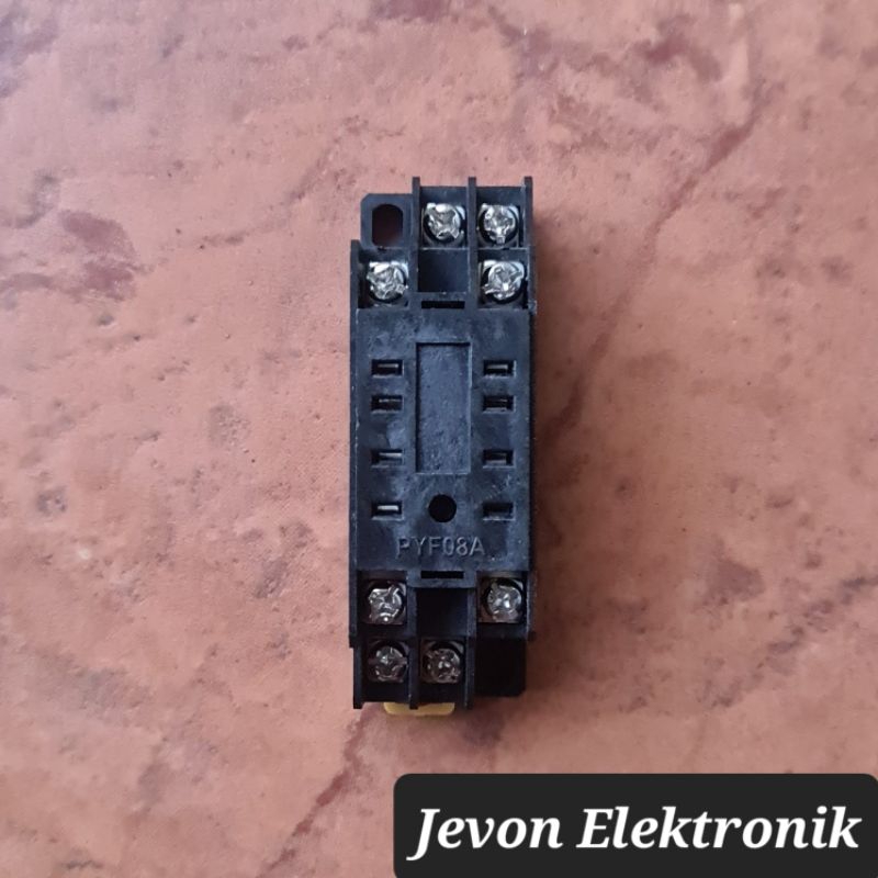 Soket Relay 8 14 kaki p pin Kotak Socket 8p 14p PYF08A PTF08A PYF14A PTF14A