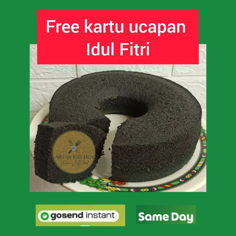 

bolu ketan item - Bolu Ketan Hitam - Hampers Lebaran - free kartu ucapan lebaran