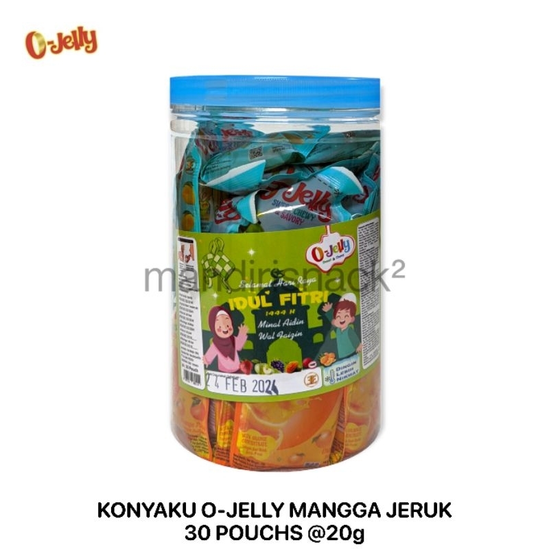 

KONYAKU OJELLY - JELI AGAR BANTAL RASA JERUK MANGGA. EDISI IDUL FITRI