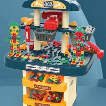 

Unik Mainan Anak Puzzle Bor Stand/Puzzle Stand Bongkar Pasang - TOOL STAND Murah