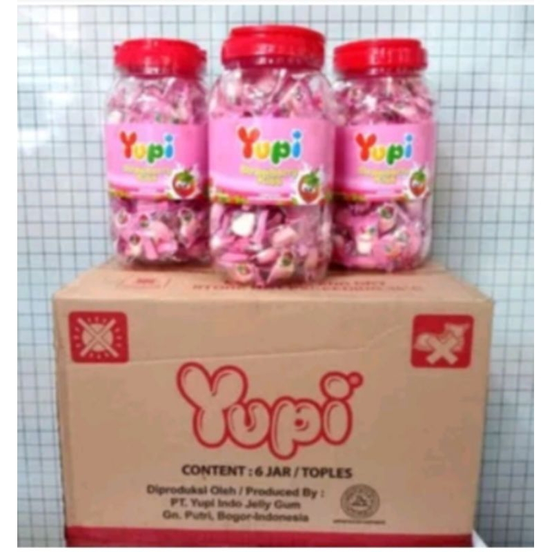 Permen Yupi Love Toples Dilan Choco Crunchy 5in1 (Free Kardus / Bubble)