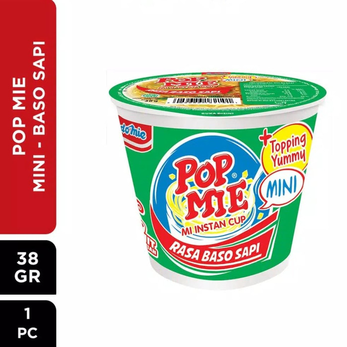 

POP MIE MINI BASO 38 GR KHUSUS INSTAN DAN SAME DAY AYES TOSERBA