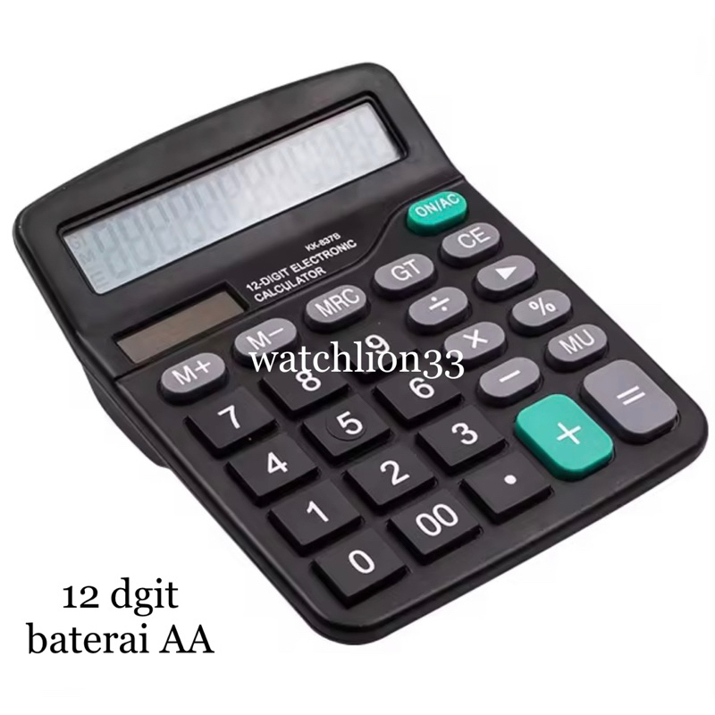 

KENKO 837B KALKULATOR MEJA 12 DIGIT
