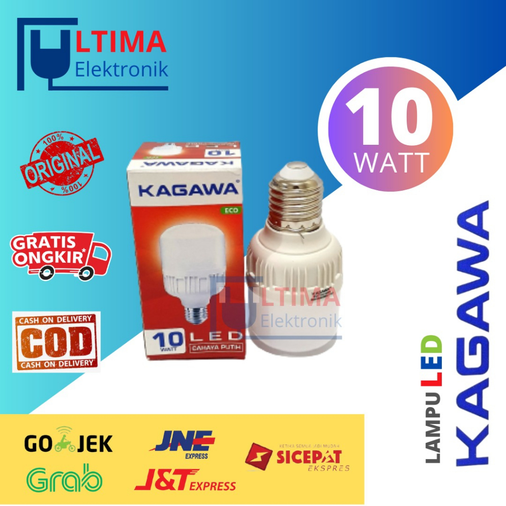 Kagawa Eco Lampu LED Capsule 10 Watt Ekonomis Bukan Panaled