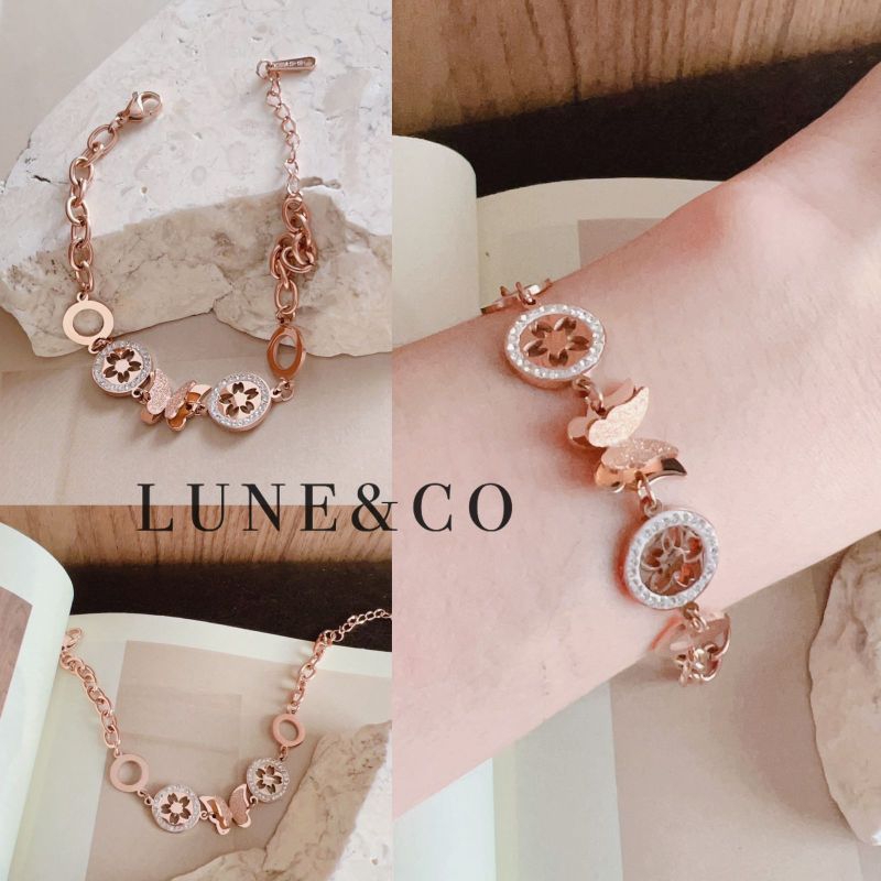 Gelang Rantai Kupu Motif Skura RS229