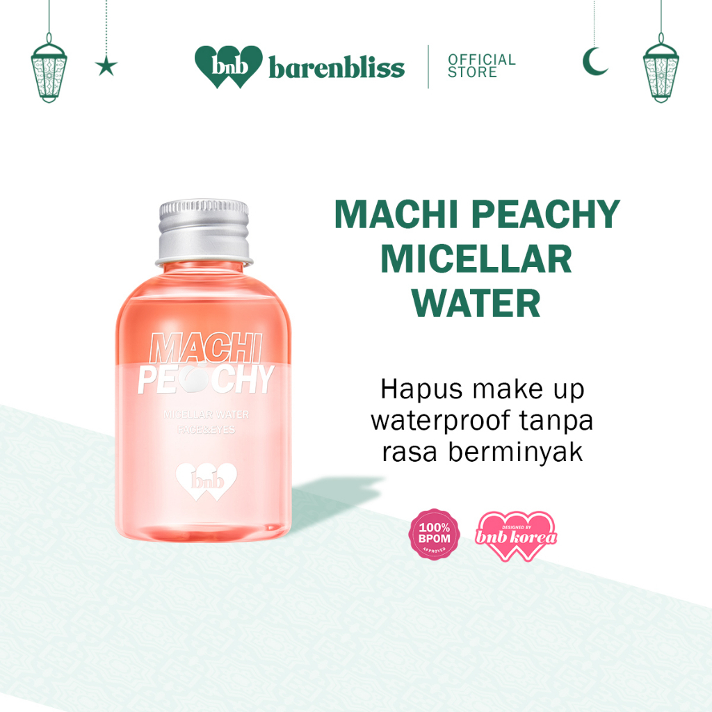 READY STOCK | BARENBLISS MACHI PEACHY MICELLAR WATER