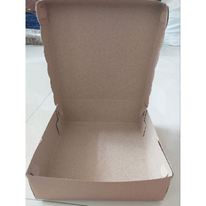 

Dus Nasi kotak R10B ukuran 22x22 box kraft coklat