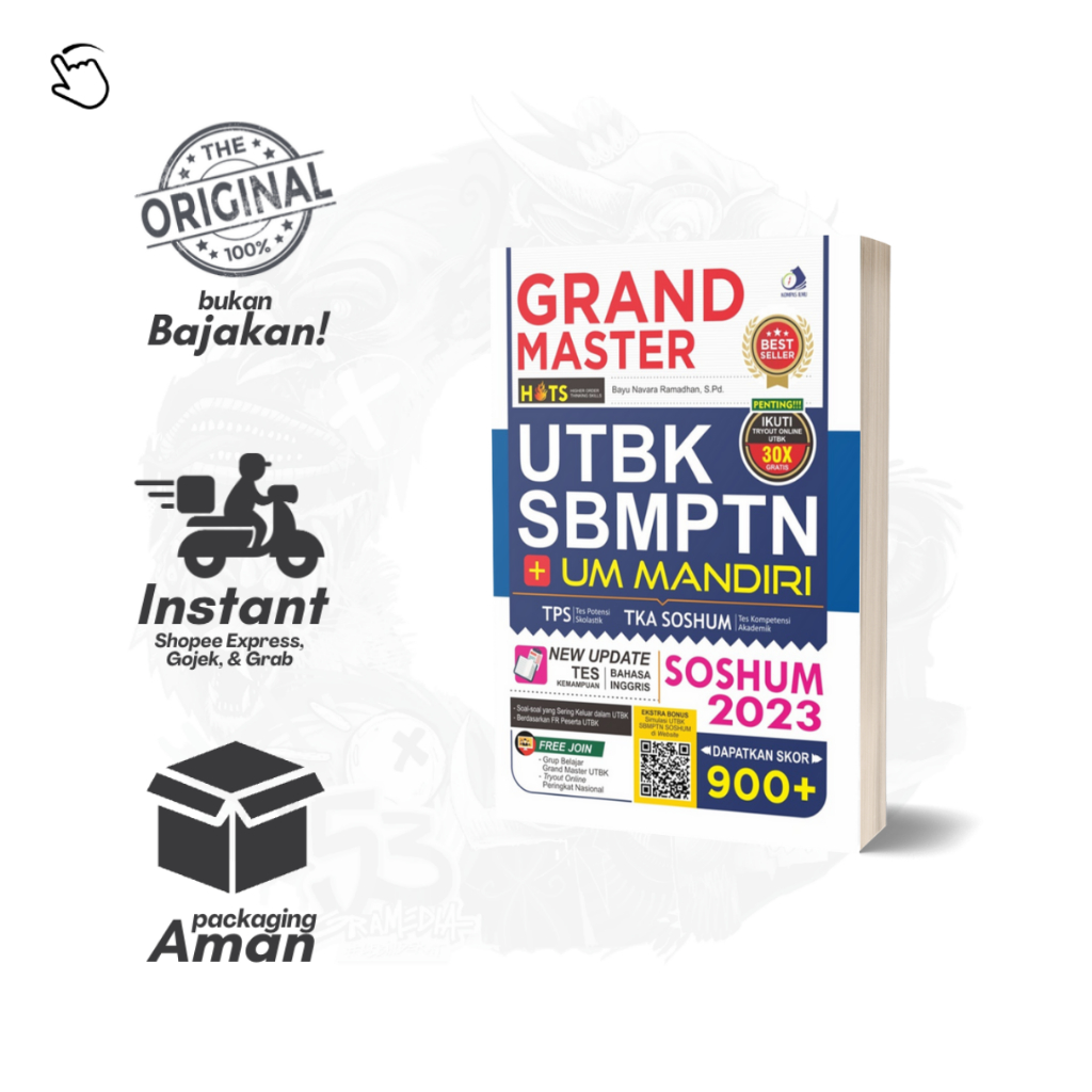 Gramedia Bali - Grand Master UTBK SBMPTN + UM Mandiri SOSHUM 2023