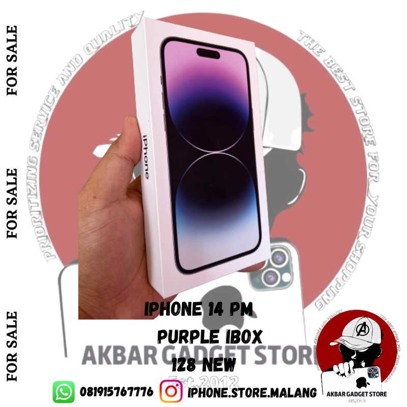 iphone 14 pro max ibox deep purple 128gb