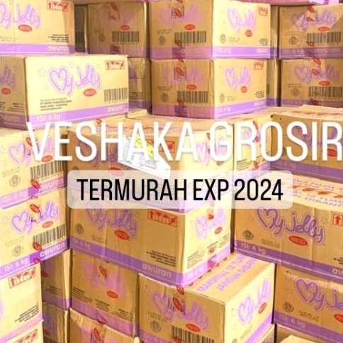 (FreeOngkir) MY JELLY 1 KARTON 6 KG Awuran Halal Terpopuler