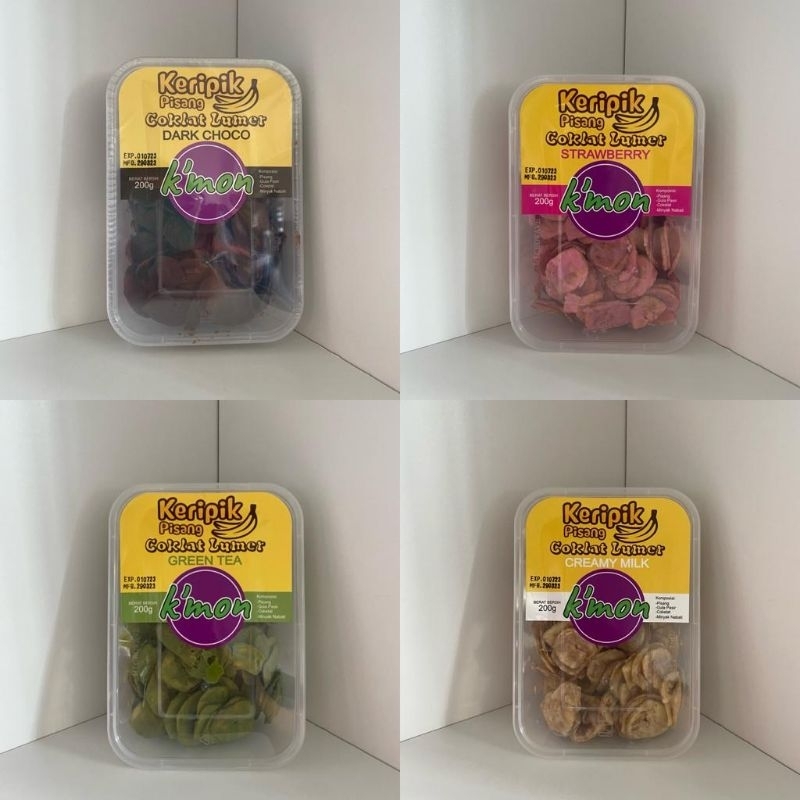 

KMON Keripik Pisang Coklat Lumer 200g