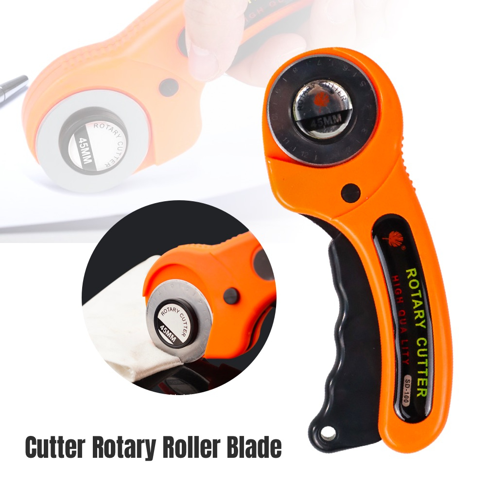 

(PROMO) Pemotong Putar / Rotary Cutter / Rotary Cutter 45mm / Alat Gunting Potong Bahan Kain / Refill Cutter / Cutter Rotary Roller Blade 45 mm / Pemotong Rotary Cutter! TERJAMIN 45mm