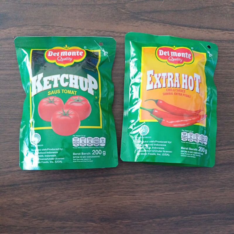 

DELMONTE SAUS TOMAT/EXTRA HOT 200 GRAM