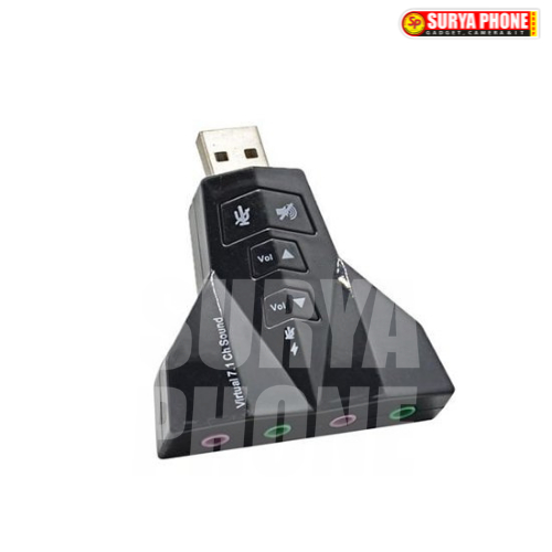 USB Sound Card 7.1 DOUBLE HEADSHET