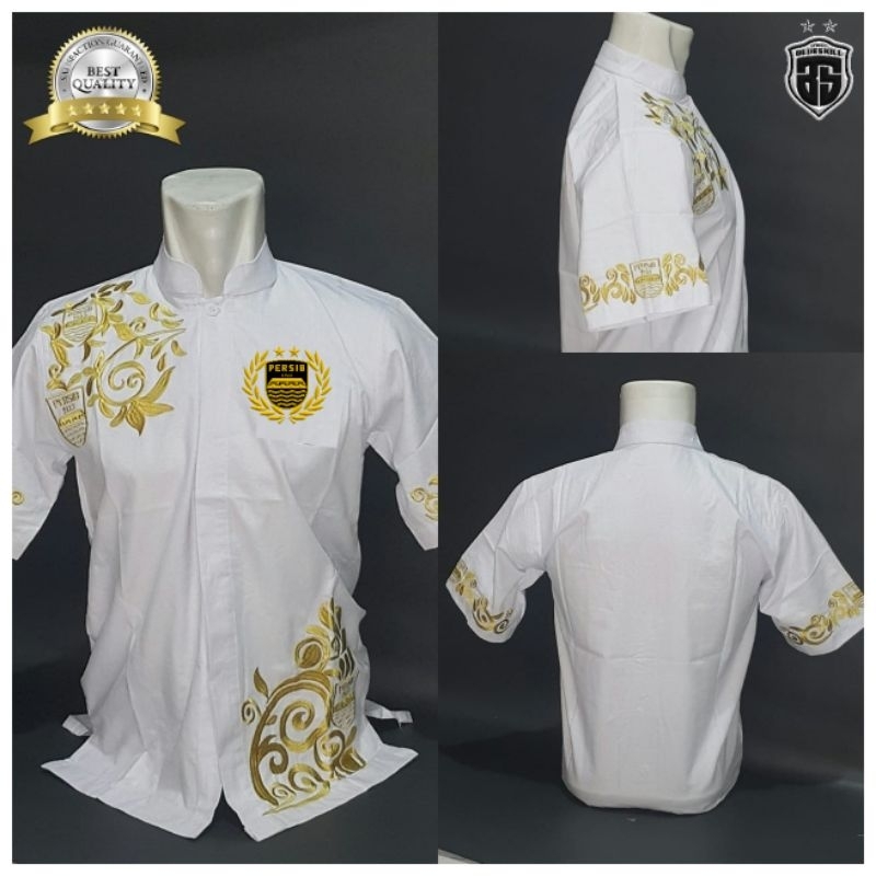 Baju koko persib / Baju muslim bordir / Baju muslim pendek / Atasan muslim / Baju koko muslim / Baju muslim persib bandung