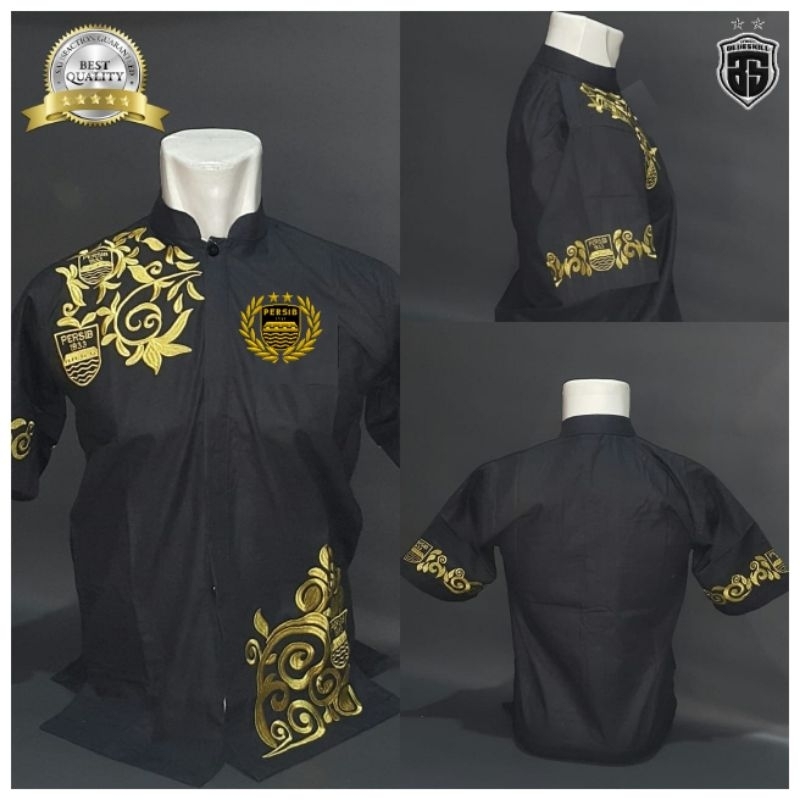 Baju koko persib / Baju muslim bordir / Baju muslim pendek / Atasan muslim / Baju koko muslim / Baju muslim persib bandung