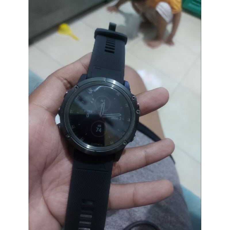 Jam Garmin Fenix 5X Plus Original Second