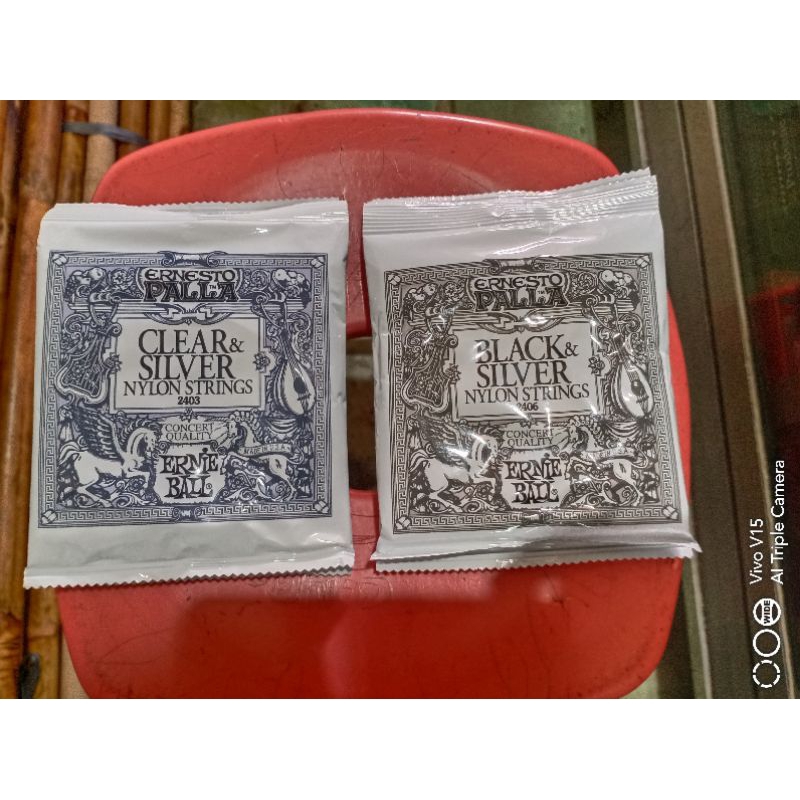 Senar Gitar Akustik Clasic Nylon Ernie Ball Ernesto Palla